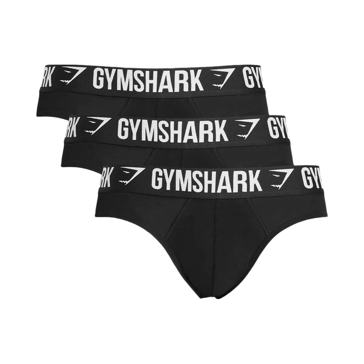 Gymshark Brief 3PK "Black" - HypeFly India View 1