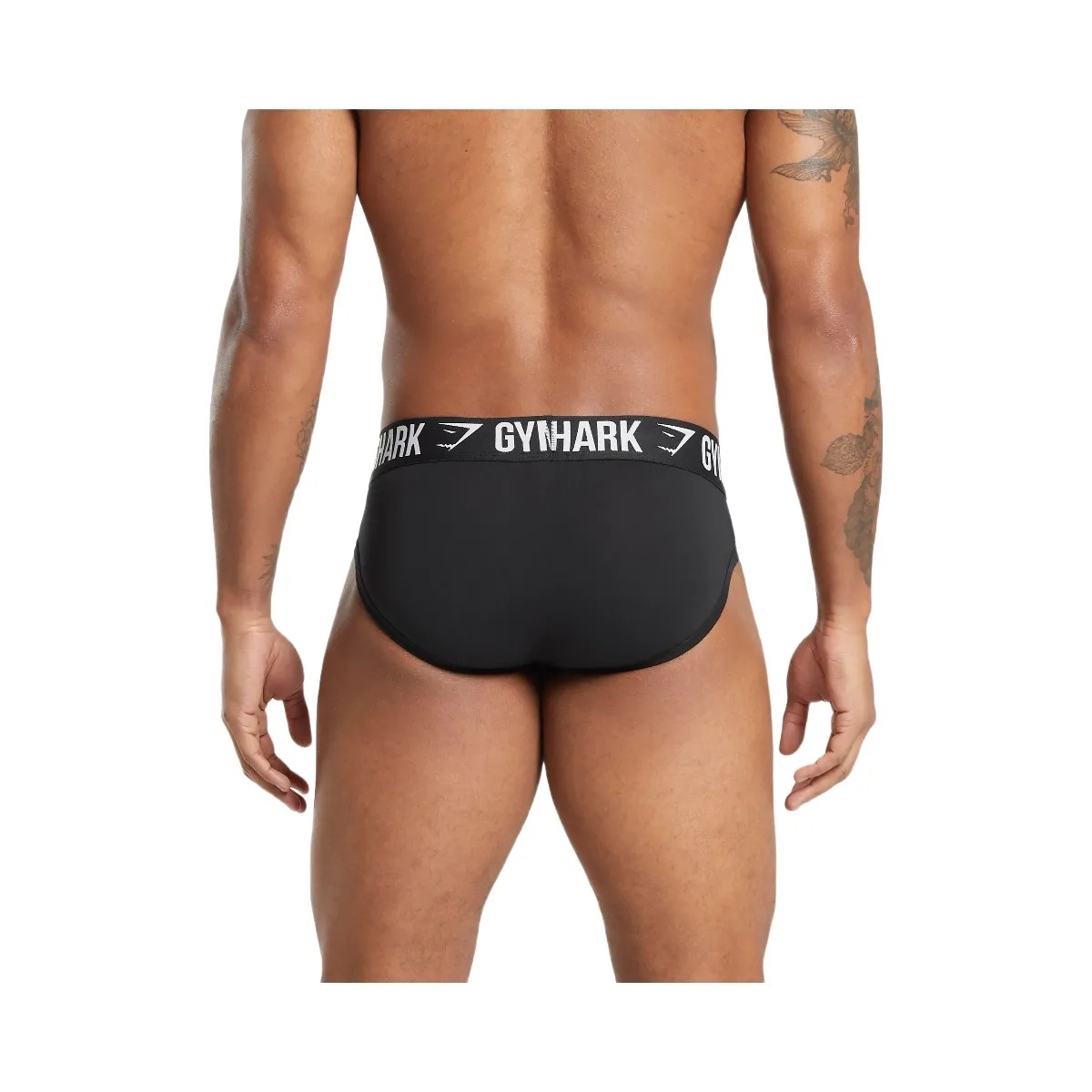 Gymshark Brief 3PK "Black" - HypeFly India View 3