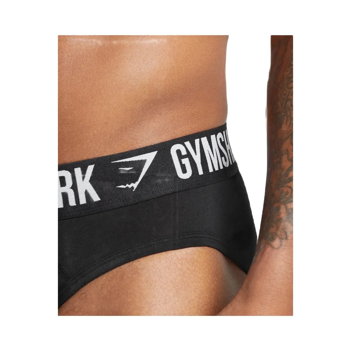 Gymshark Brief 3PK "Black" - HypeFly India View 4