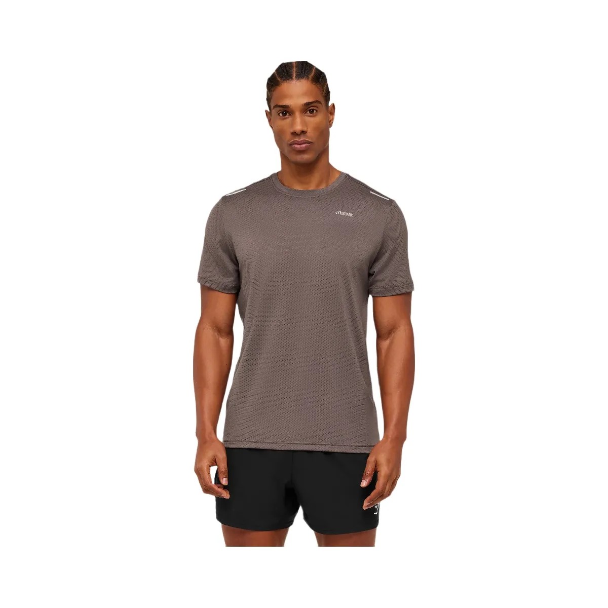 Gymshark Built For More T-Shirt "Cool Brown" - HypeFly India View 4