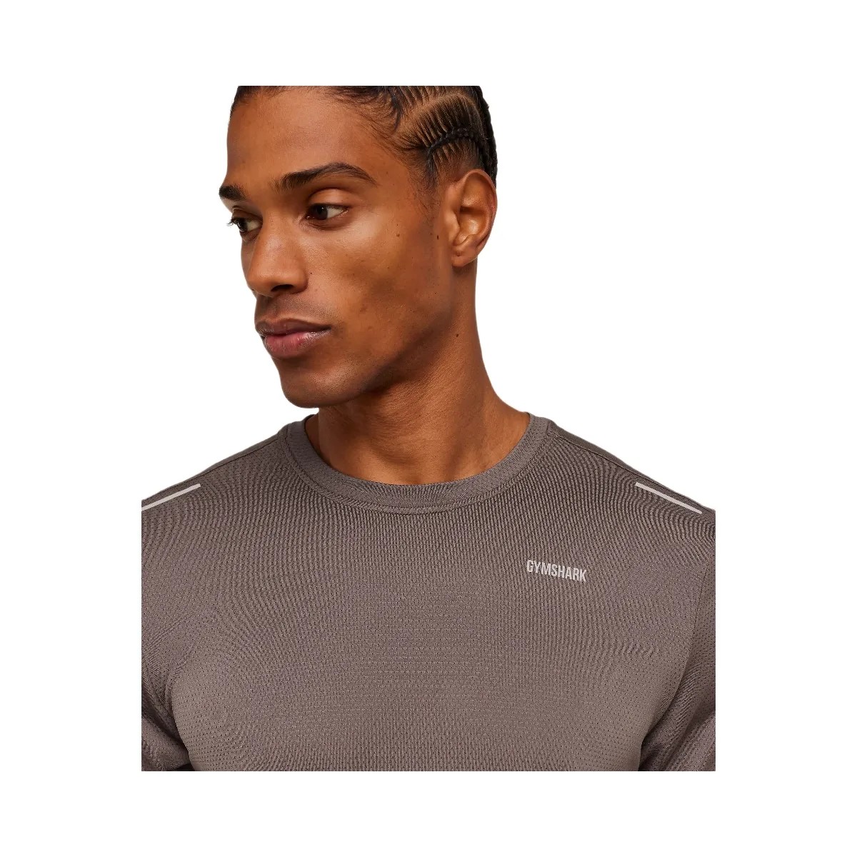 Gymshark Built For More T-Shirt "Cool Brown" - HypeFly India View 6