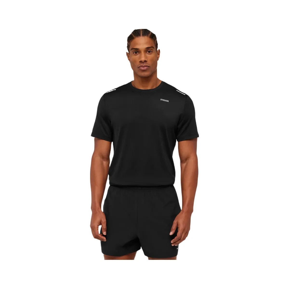 Gymshark Built For More T-Shirt "GS Black" - HypeFly India View 1