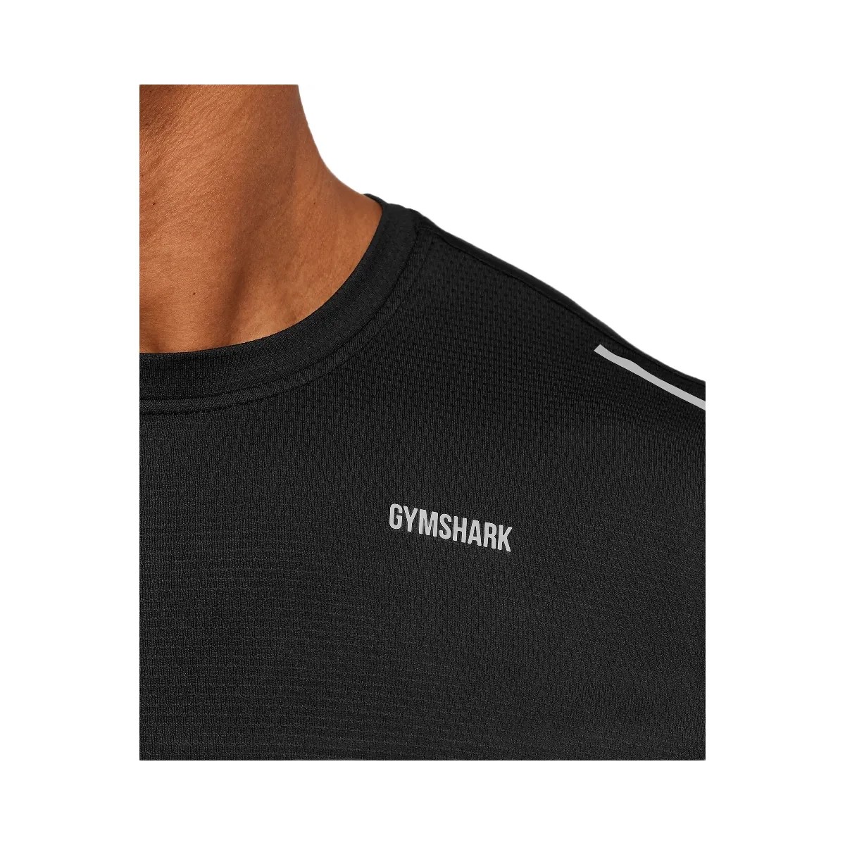 Gymshark Built For More T-Shirt "GS Black" - HypeFly India View 6