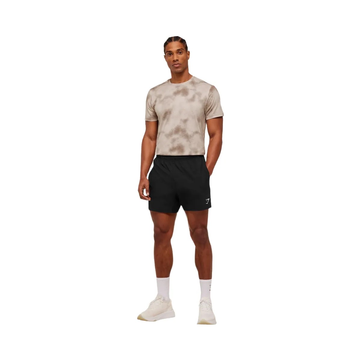 Gymshark Built For More T-Shirt "Pebble Grey" - HypeFly India View 5