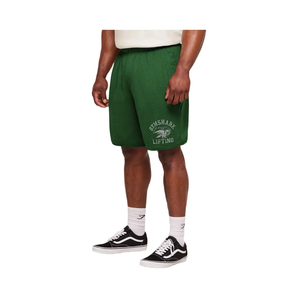 Gymshark Collective Mesh Shorts "Athletic Green" - HypeFly India View 3