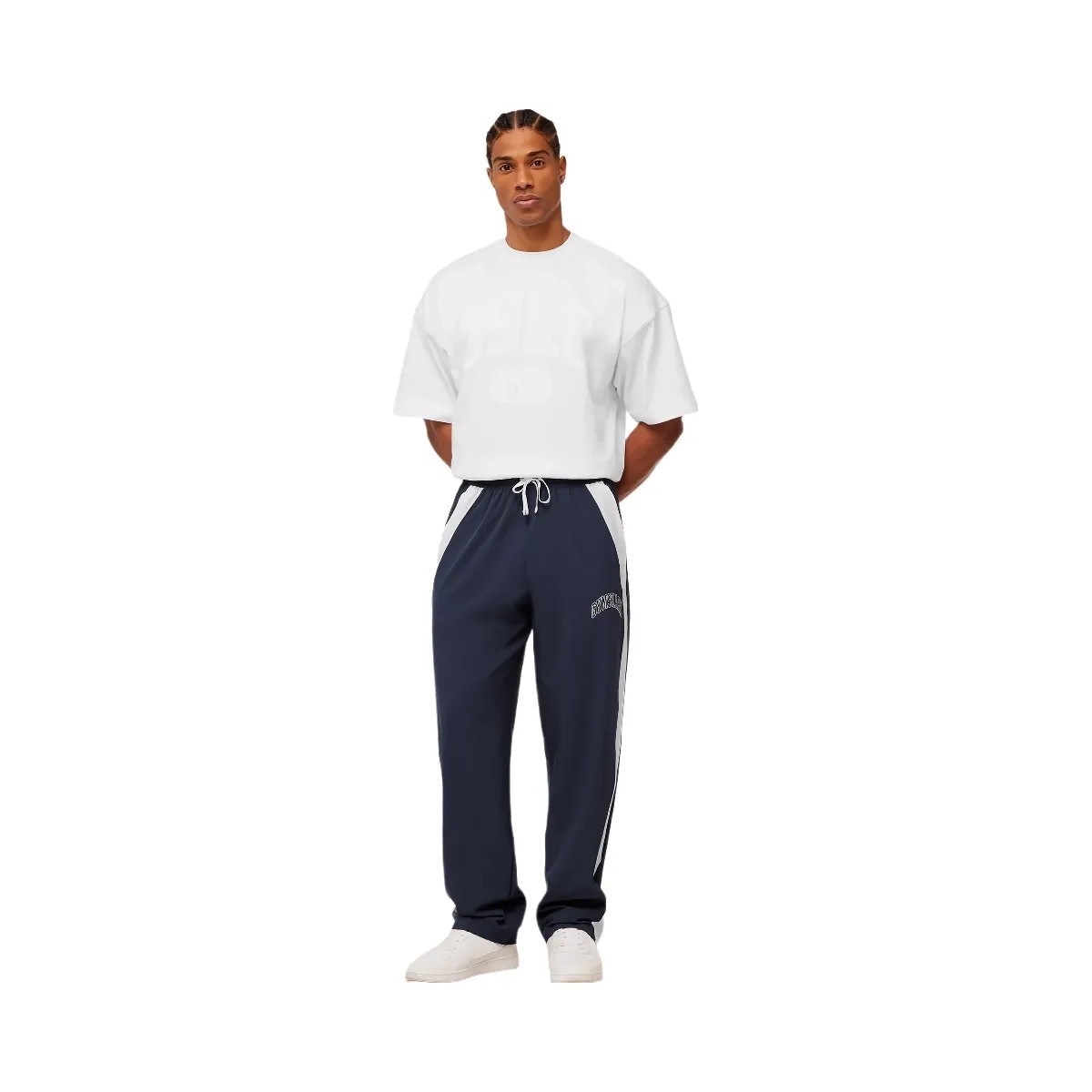 Gymshark Collegiate Tech Pants "Heavy Blue" - HypeFly India View 4