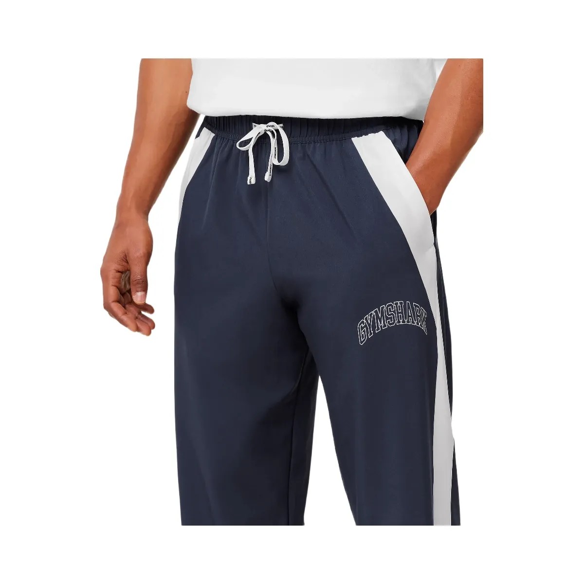Gymshark Collegiate Tech Pants "Heavy Blue" - HypeFly India View 5