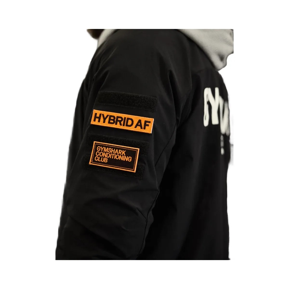 Gymshark Conditioning Club Track Patch Jacket "Black" - HypeFly India View 4