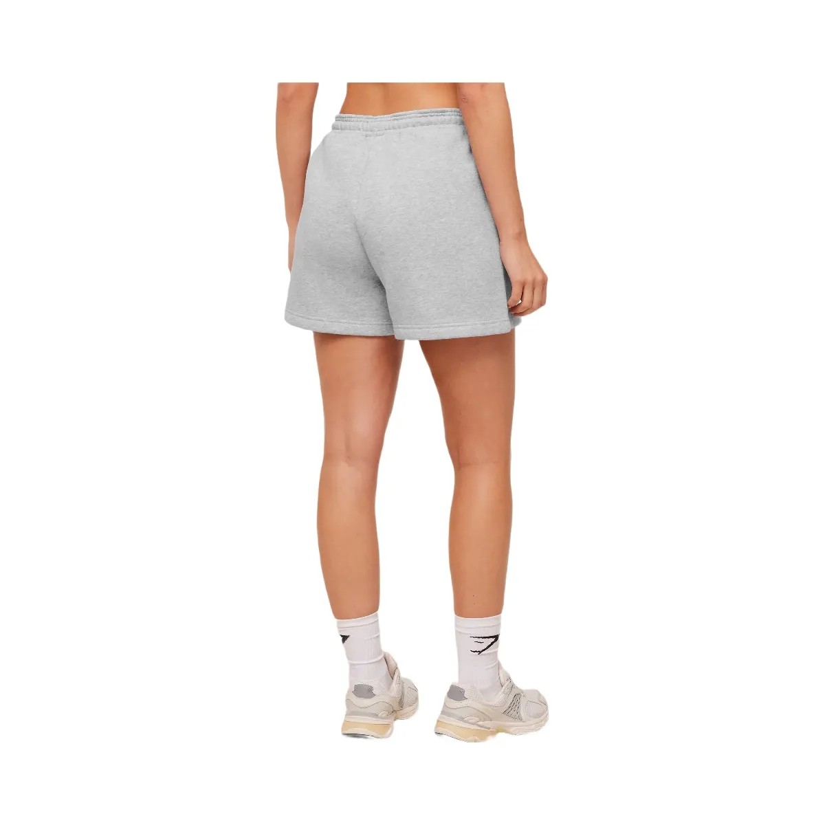 Gymshark Cosy Luxe Shorts "Bros Soft Grey Marl" - HypeFly India View 2