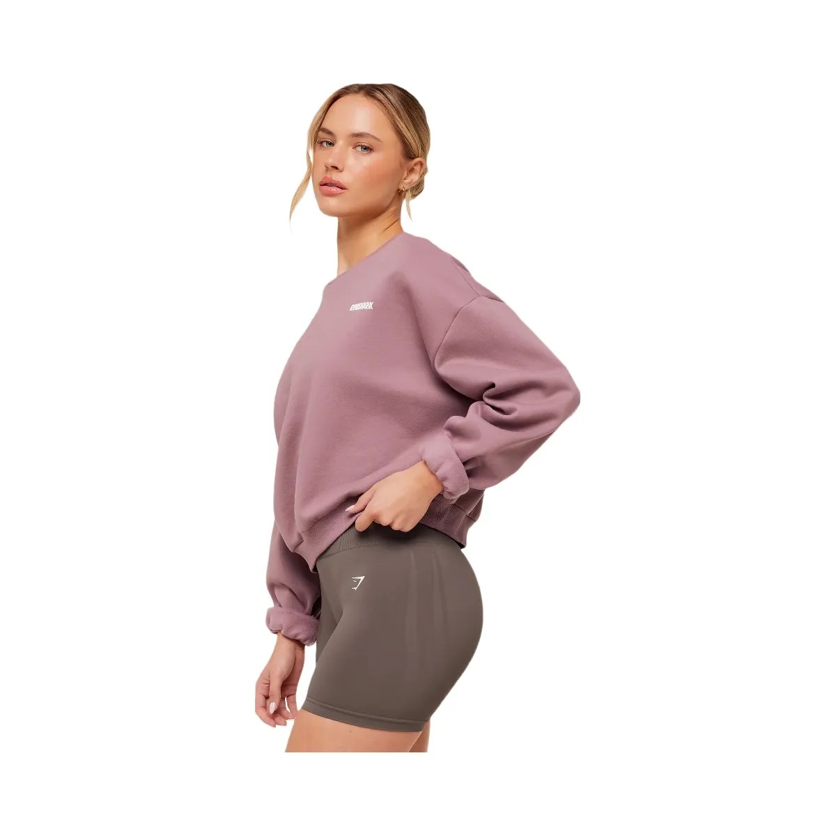 Gymshark Cosy Luxe Sweatshirt "Calm Pink" - HypeFly India View 3