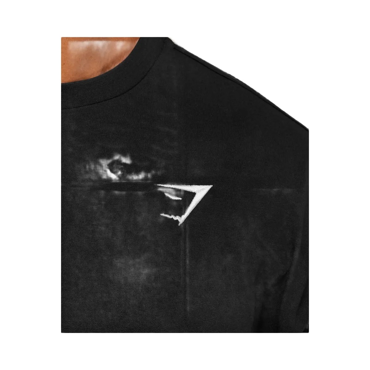 Gymshark Crest Oversized T-Shirt "GS Black" - HypeFly India View 5