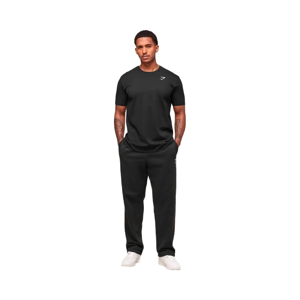 Gymshark Crest T-Shirt "Black" - HypeFly India View 5