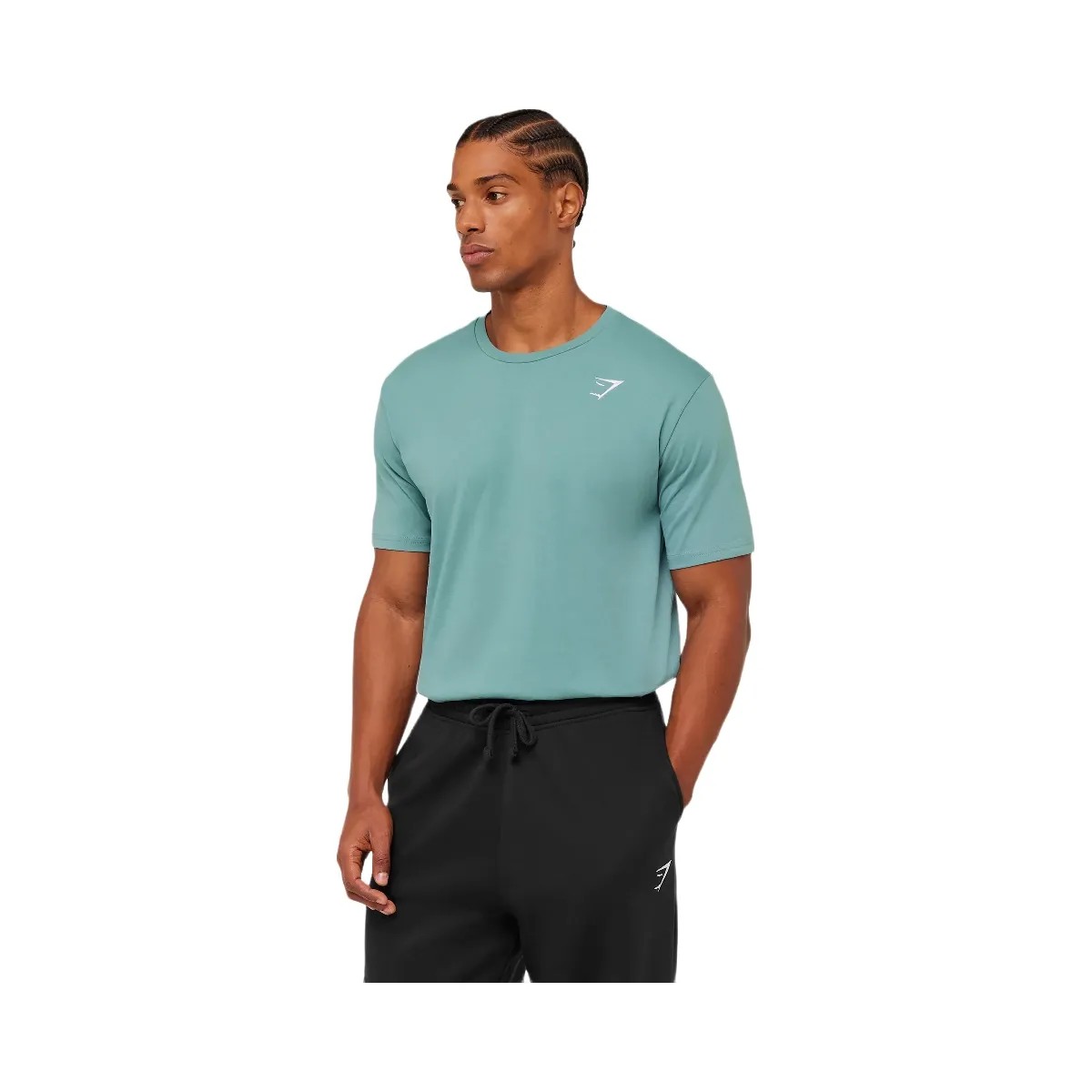 Gymshark Crest T-Shirt "GS Storm Blue" - HypeFly India View 3