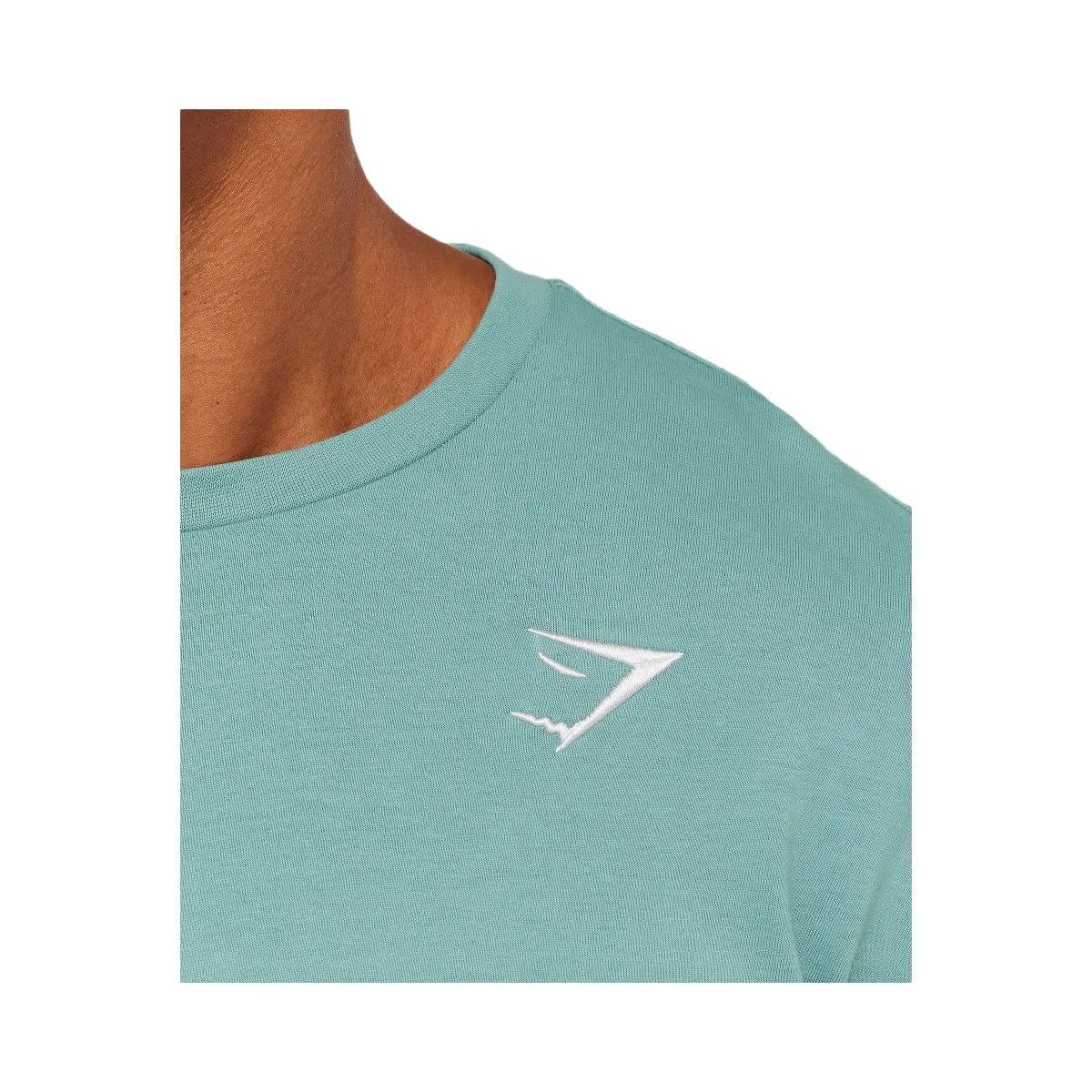 Gymshark Crest T-Shirt "GS Storm Blue" - HypeFly India View 5