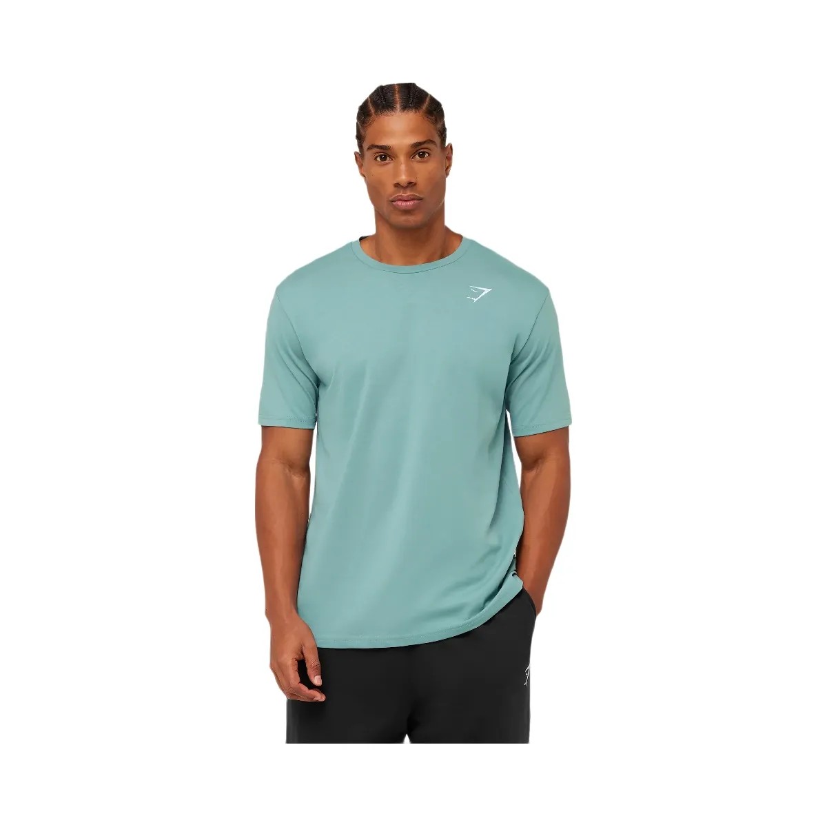 Gymshark Crest T-Shirt "GS Storm Blue" - HypeFly India View 6