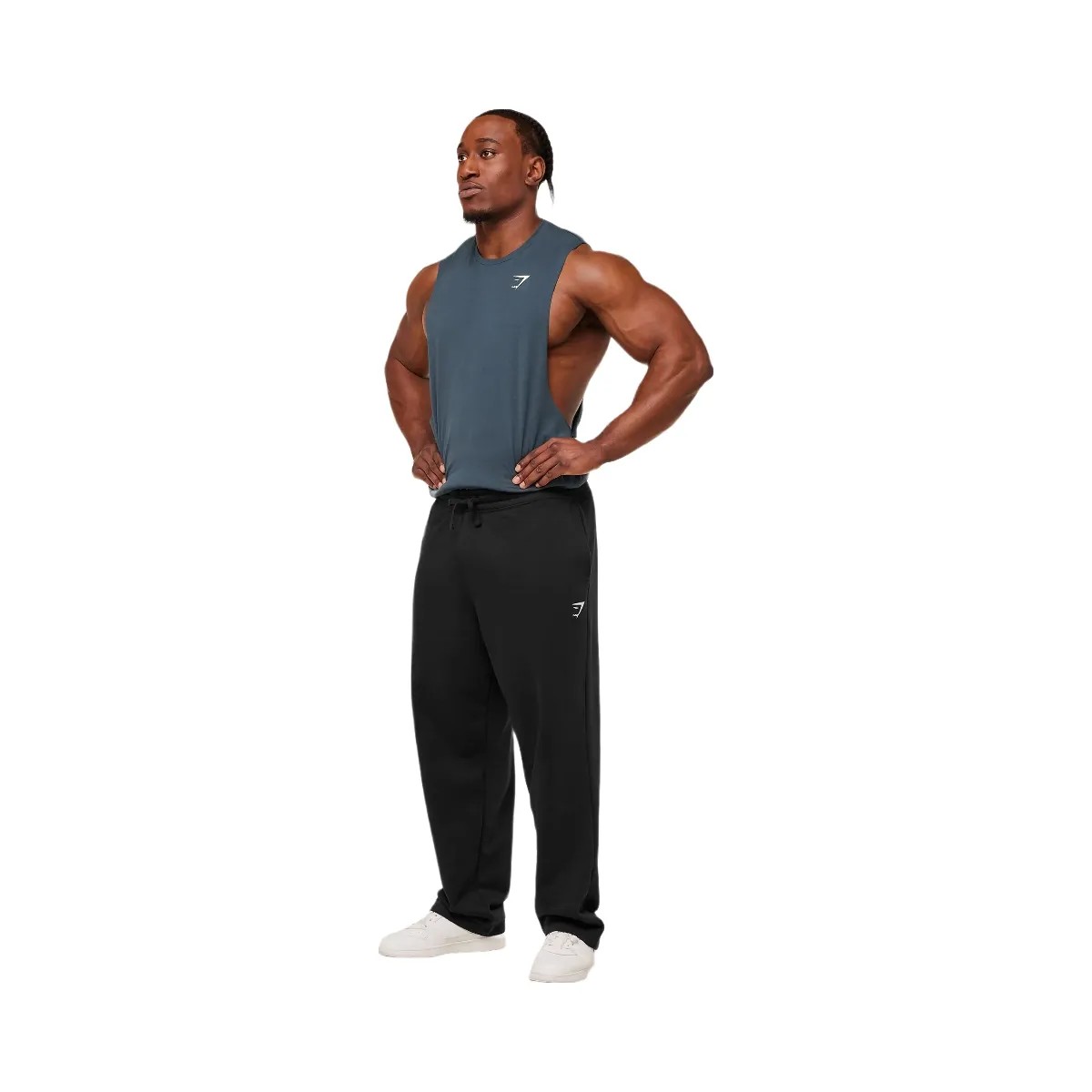 Gymshark Critical 2.0 Drop Arm Tank "GS Stealth Blue" - HypeFly India View 4