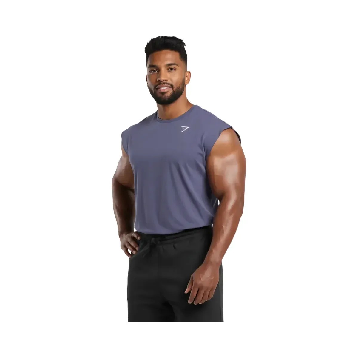 gymshark-critical-cut-off-tank-slim-fit-weighted-purple