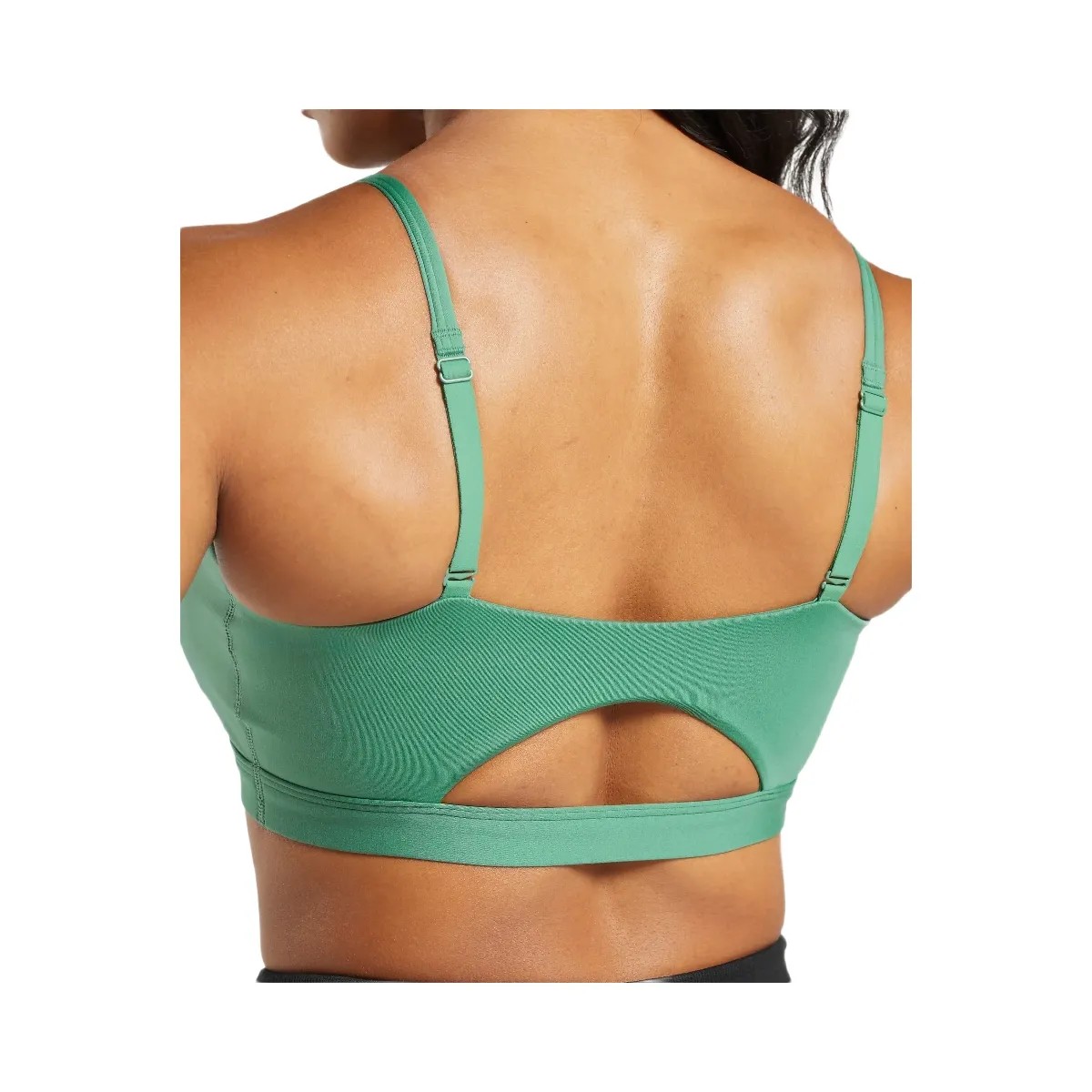 Gymshark Cut Out Bandeau "Discipline Green" - HypeFly India View 6