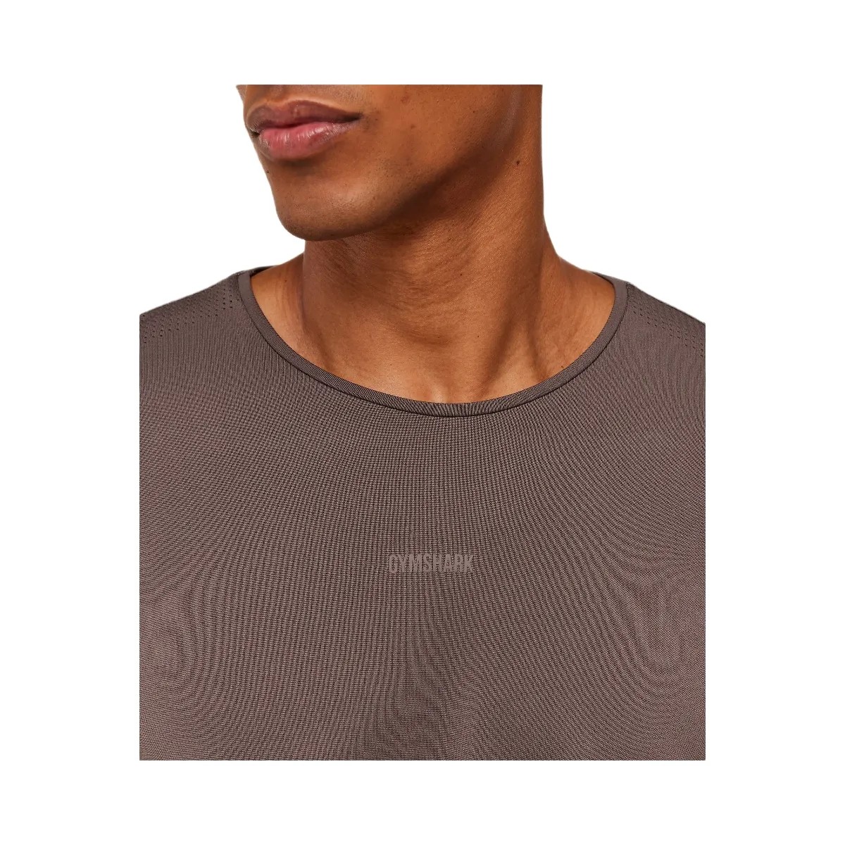 Gymshark Distance Seamless T-Shirt "Cool Brown Cool Brown" - HypeFly India View 5