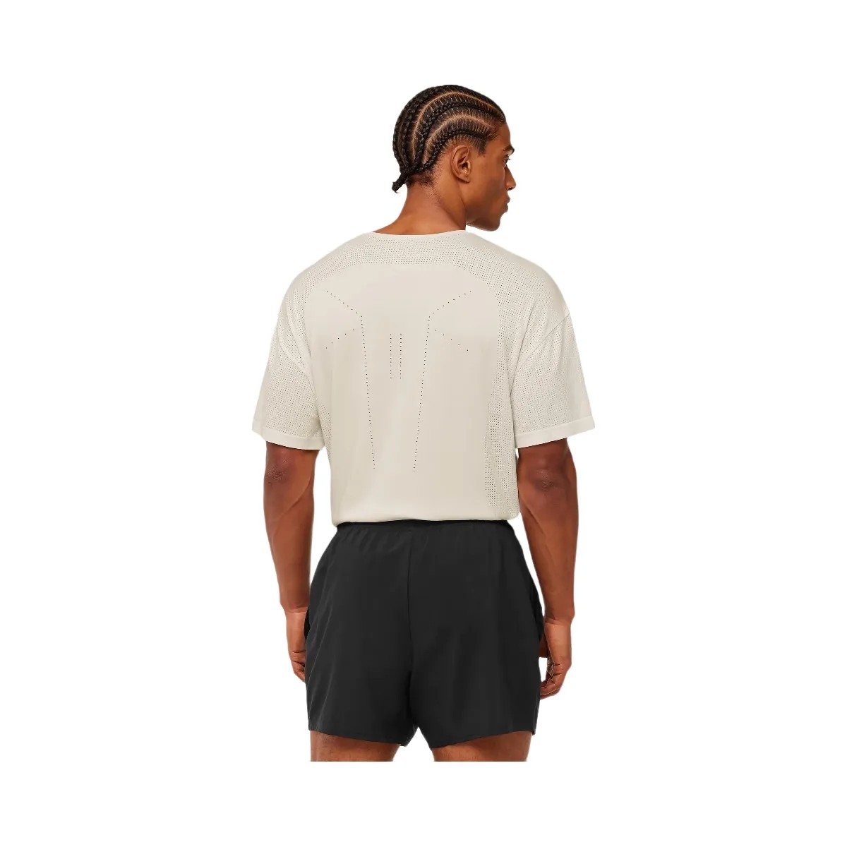 Gymshark Distance Seamless T-Shirt "Soft White Soft White" - HypeFly India View 2