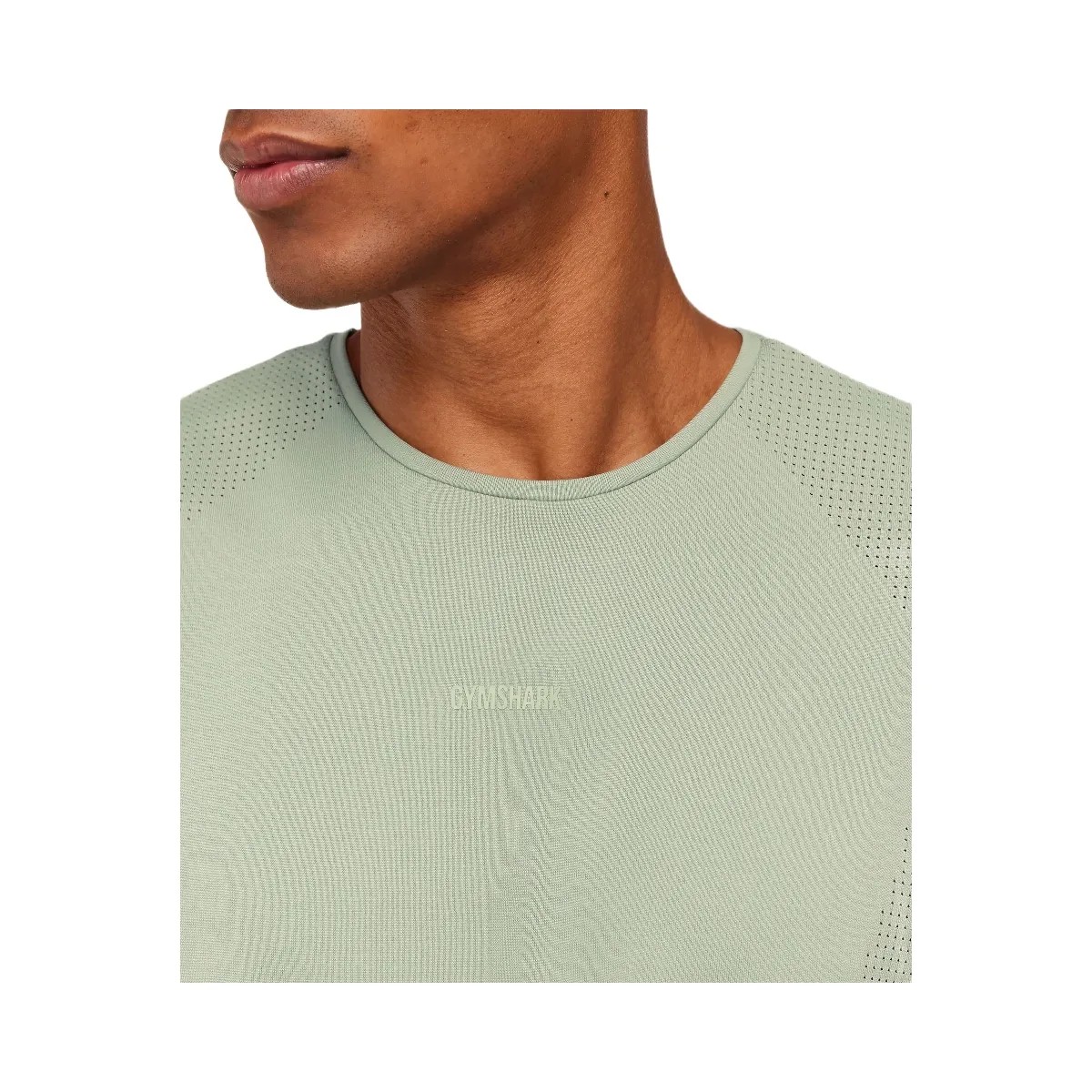 Gymshark Distance Seamless Tank "Haze Green Haze Green" - HypeFly India View 6
