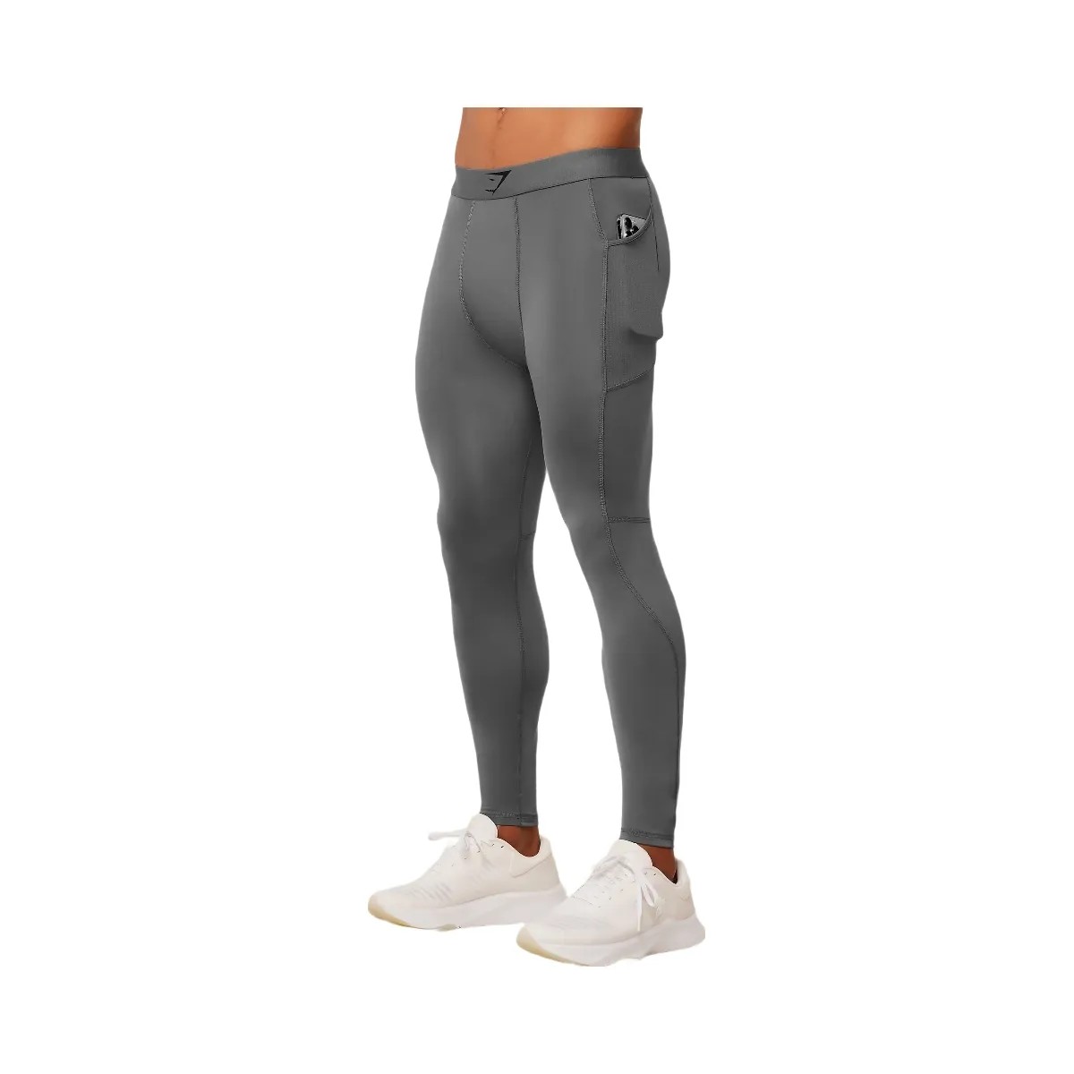 Gymshark Element Baselayer Legging "Dark Grey" - HypeFly India View 3