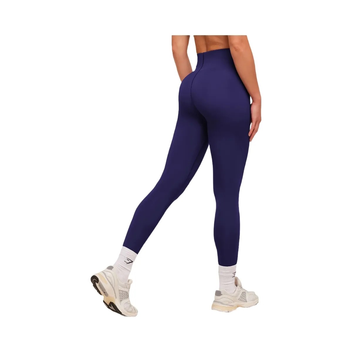 Gymshark Energise Seamless Leggings "Indigo Purple" - HypeFly India View 2