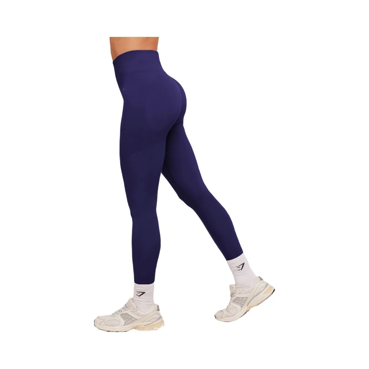 Gymshark Energise Seamless Leggings "Indigo Purple" - HypeFly India View 3