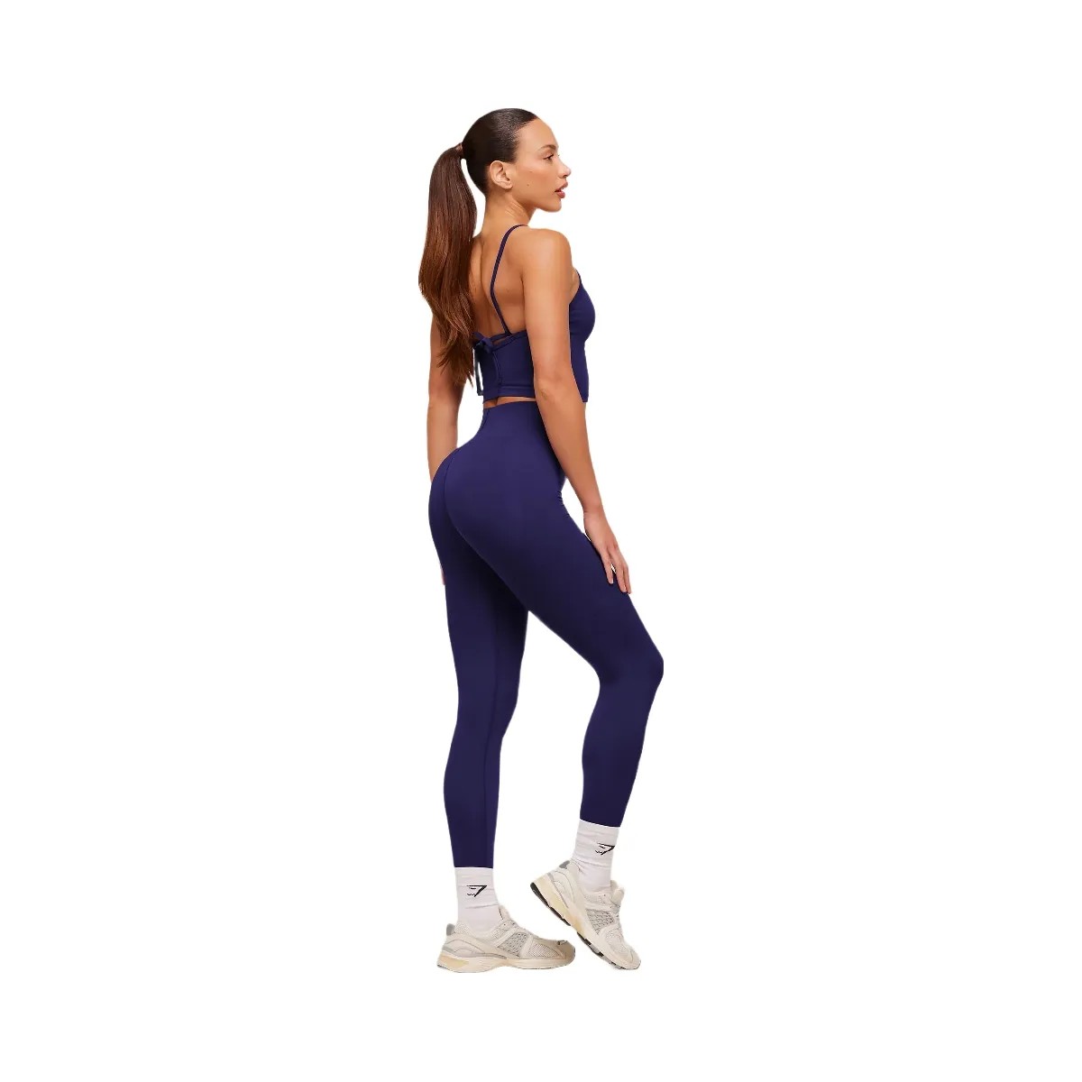 Gymshark Energise Seamless Leggings "Indigo Purple" - HypeFly India View 4