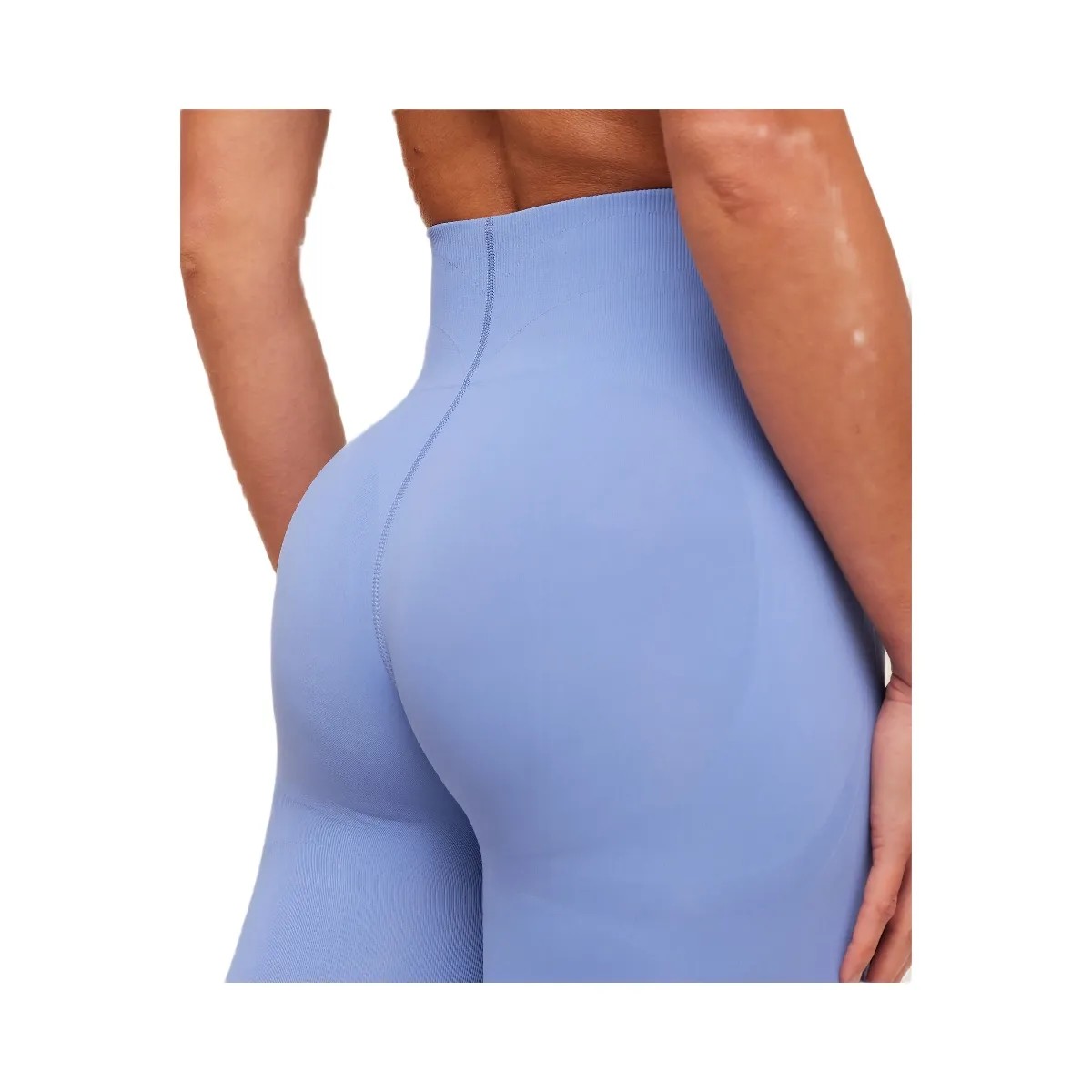 Gymshark Energise Seamless Leggings "Steady Purple" - HypeFly India View 5