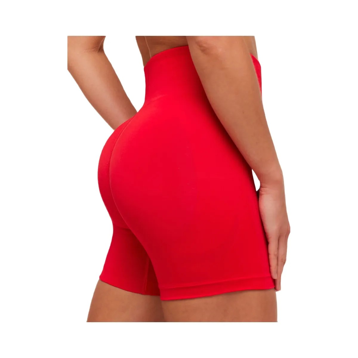 Gymshark Energise Seamless Shorts "Athletic Red" - HypeFly India View 5