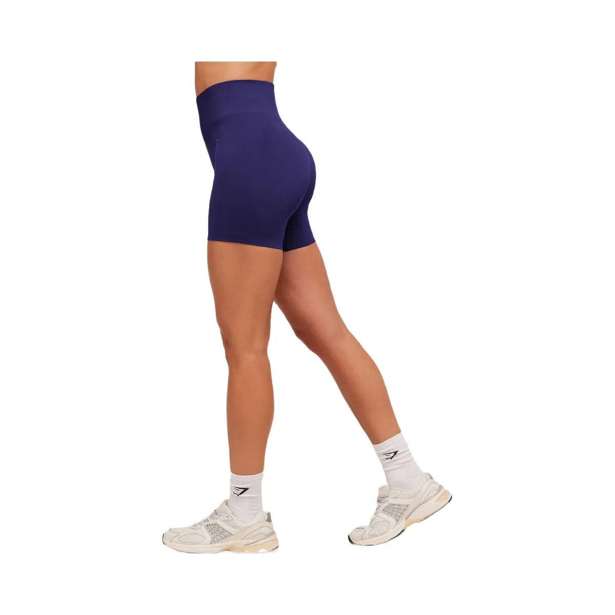 Gymshark Energise Seamless Shorts "Indigo Purple" - HypeFly India View 3