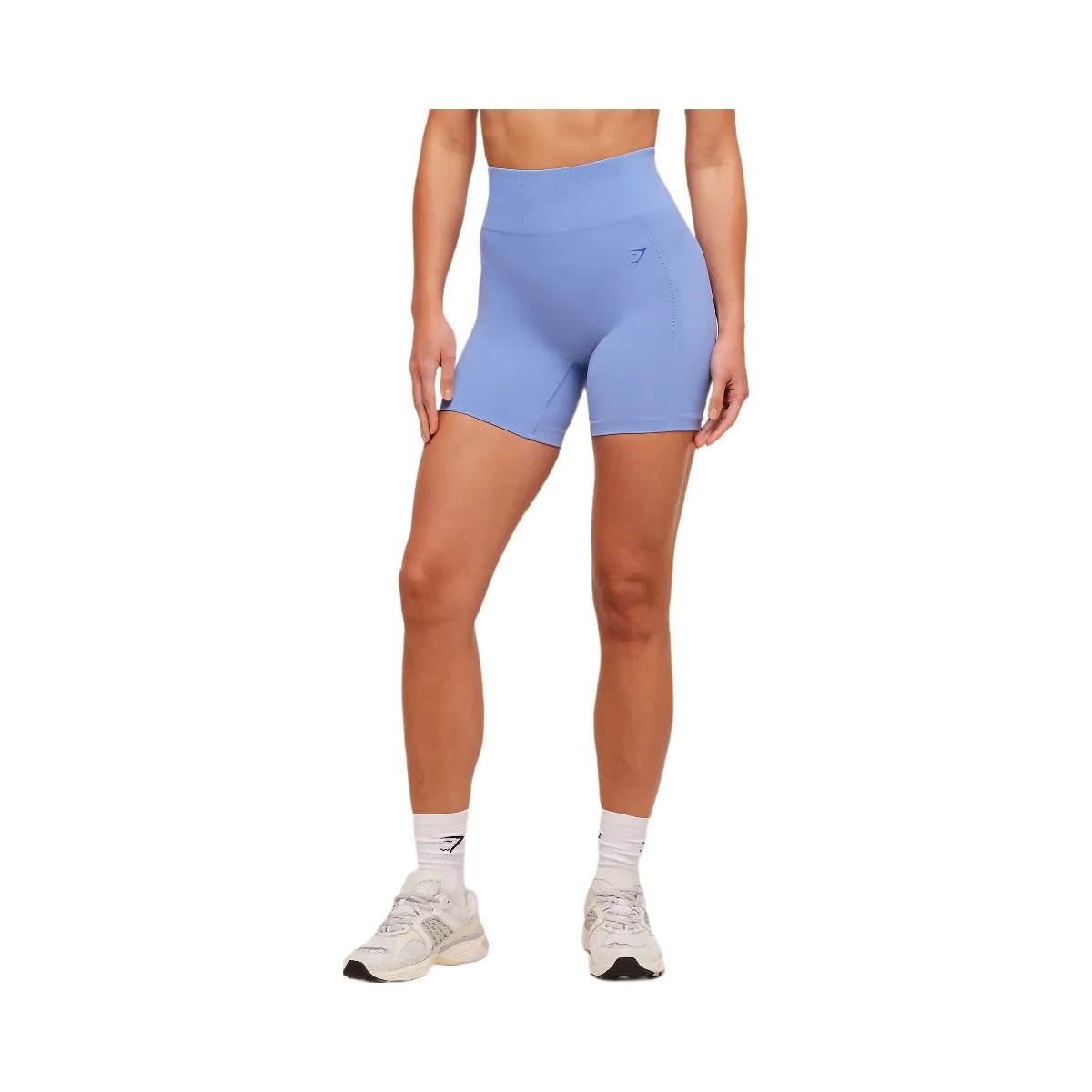 Gymshark Energise Seamless Shorts "Steady Purple" - HypeFly India View 1