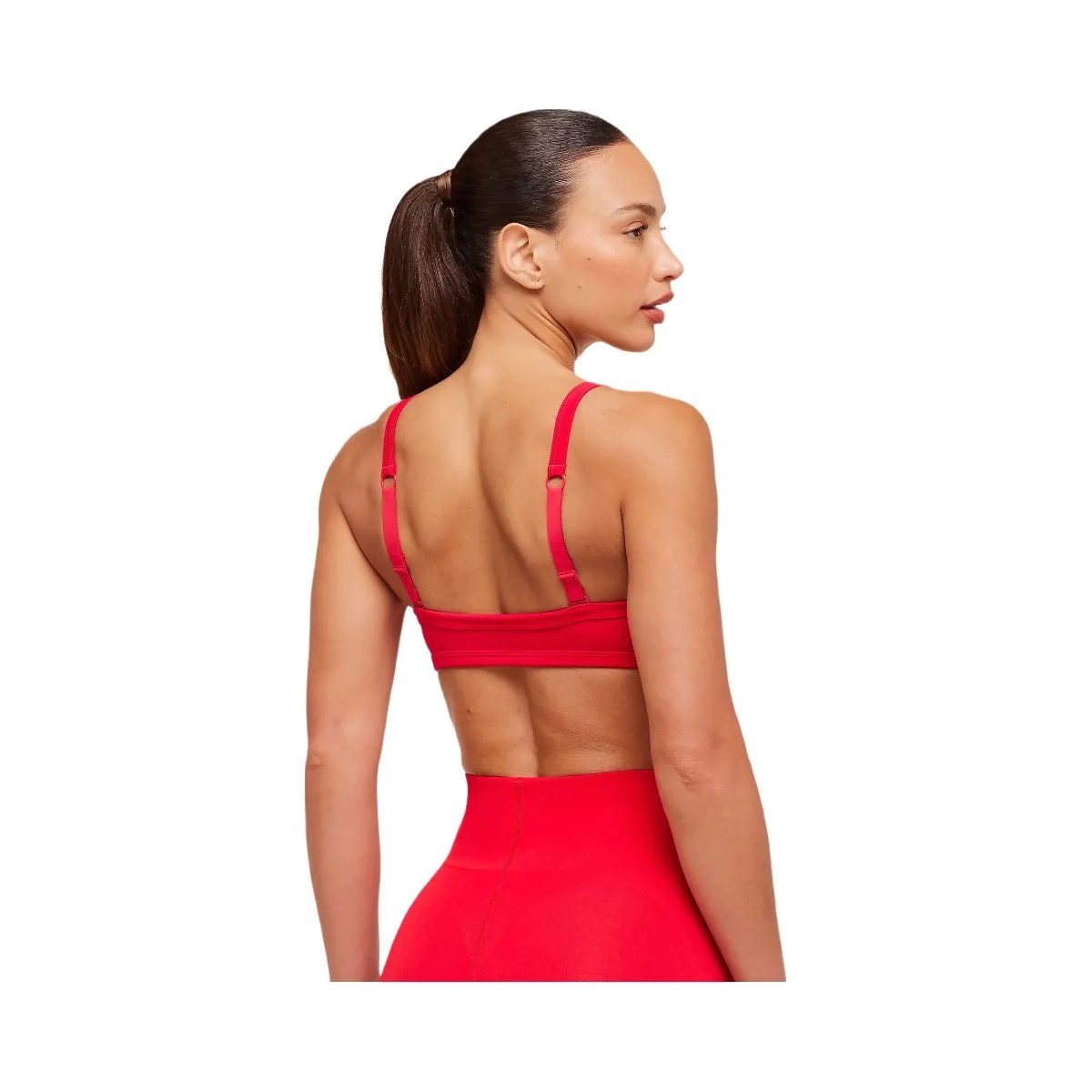 Gymshark Energise Seamless Sports Bra "Athletic Red" - HypeFly India View 2