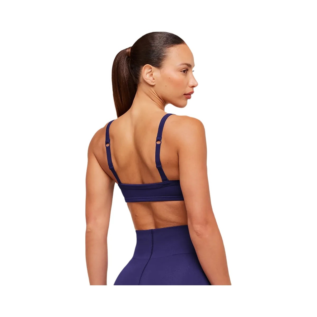 Gymshark Energise Seamless Sports Bra "Indigo Purple" - HypeFly India View 2