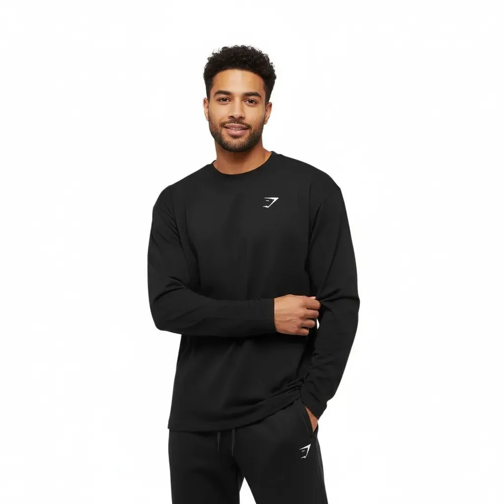 gymshark-essential-oversized-long-sleeve-t-shirt-black