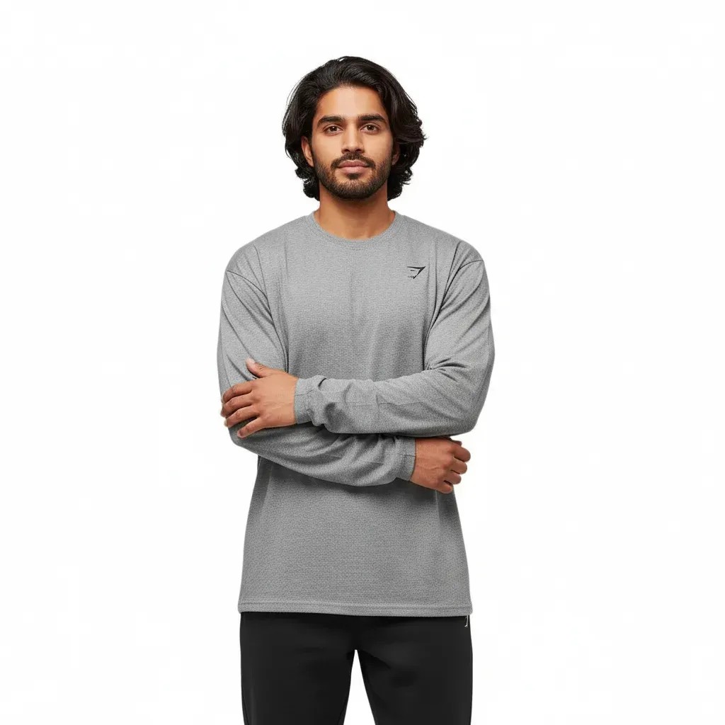 gymshark-essential-oversized-long-sleeve-t-shirt-charcoal-core-marl