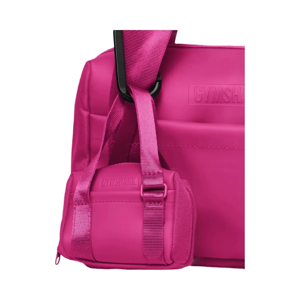 Gymshark Everyday Mini Holdall Keychain "Super-Set Pink" - HypeFly India View 1