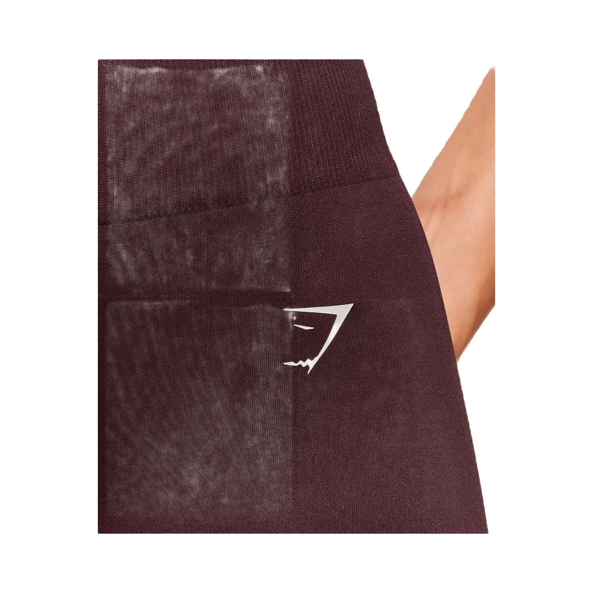 Gymshark Everyday Seamless Flared Leggings "Cherry Purple" - HypeFly India View 5