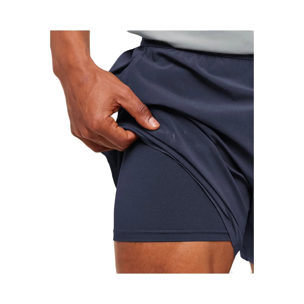 Gymshark Evolve 5" Short "Heavy Blue" - HypeFly India View 4