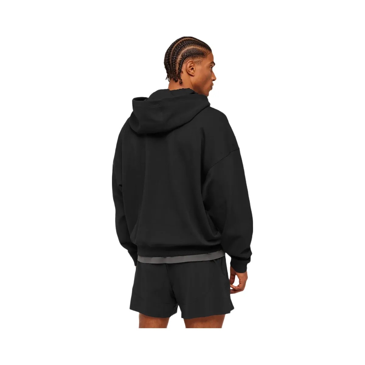 Gymshark Evolve Lightweight Zip Through Hoodie "Black" - HypeFly India View 2