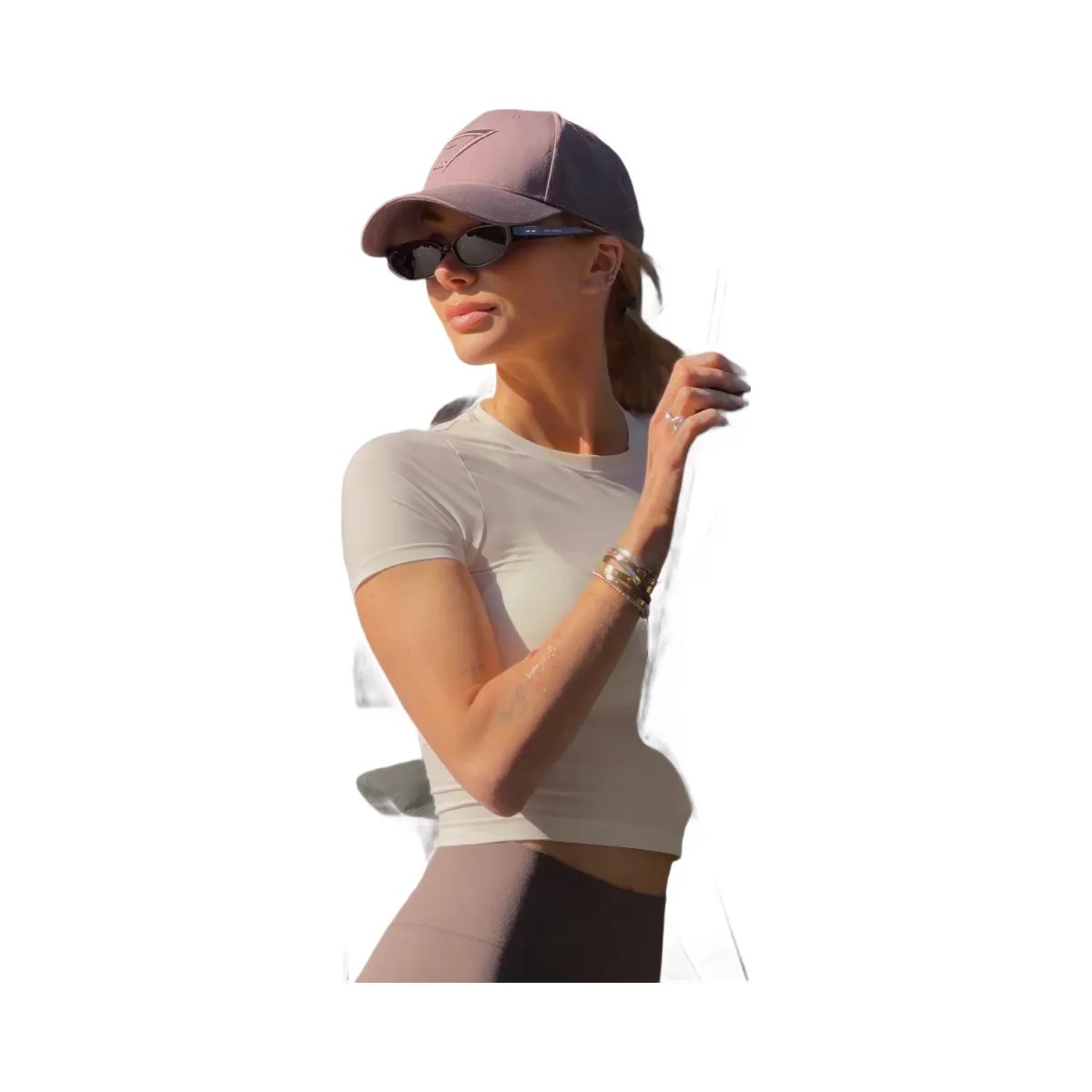 Gymshark FeatherForm Short Sleeve T-Shirt "Pebble Grey" - HypeFly India View 4