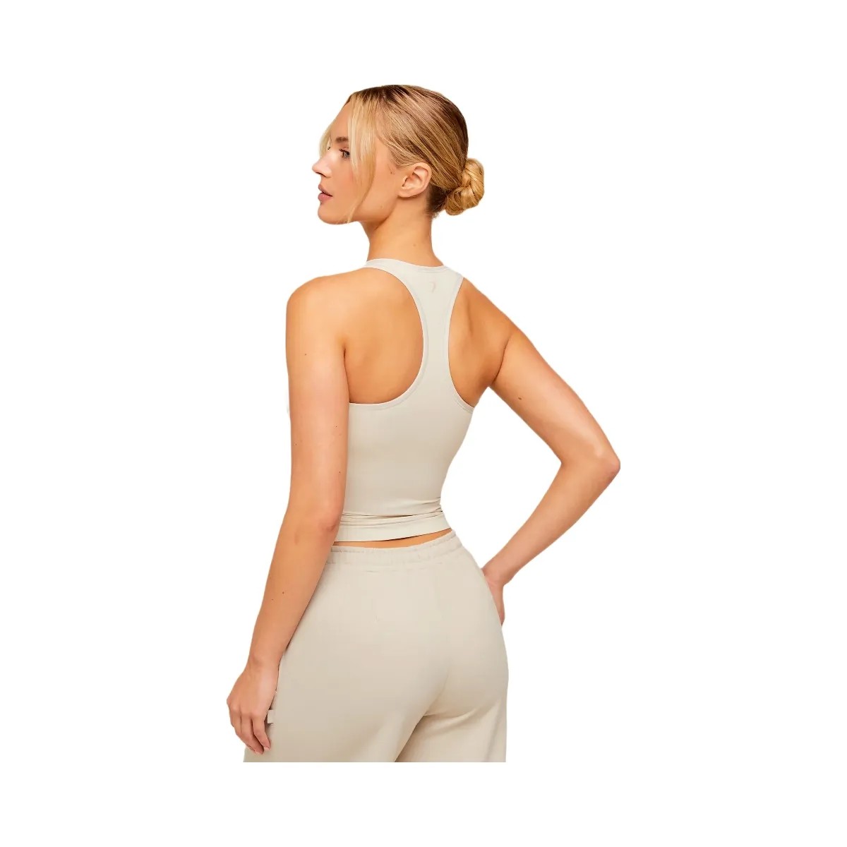 Gymshark FeatherForm Tank "Pebble Grey" - HypeFly India View 3