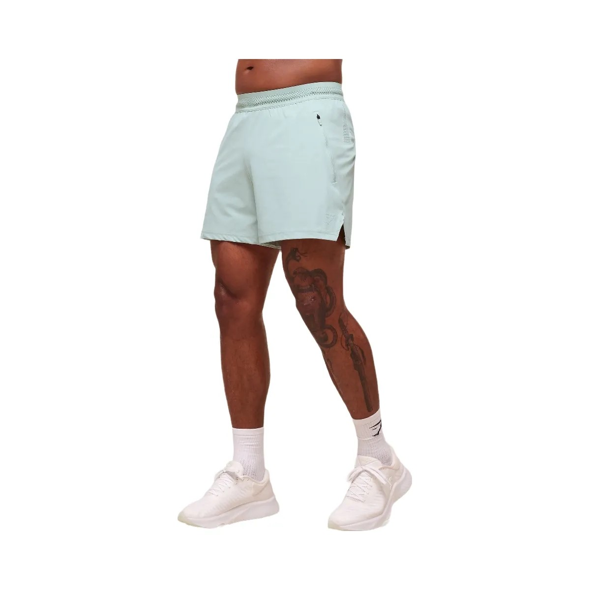 Gymshark Fit Elite 5" Shorts "Morning Blue" - HypeFly India View 4