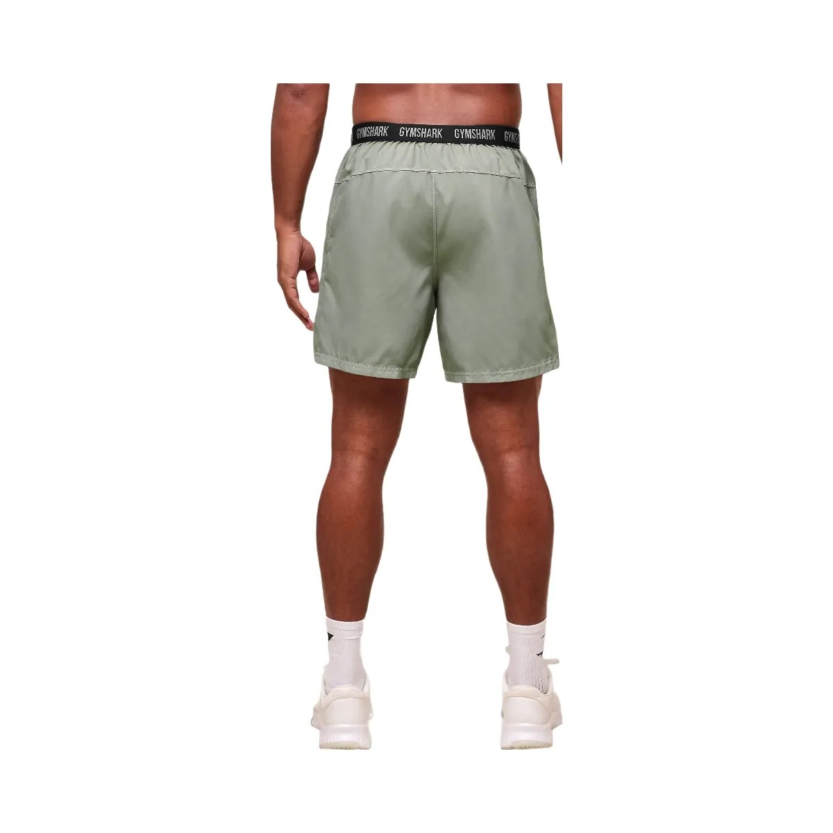 Gymshark Fit Light 7" Shorts "Strength Green" - HypeFly India View 2