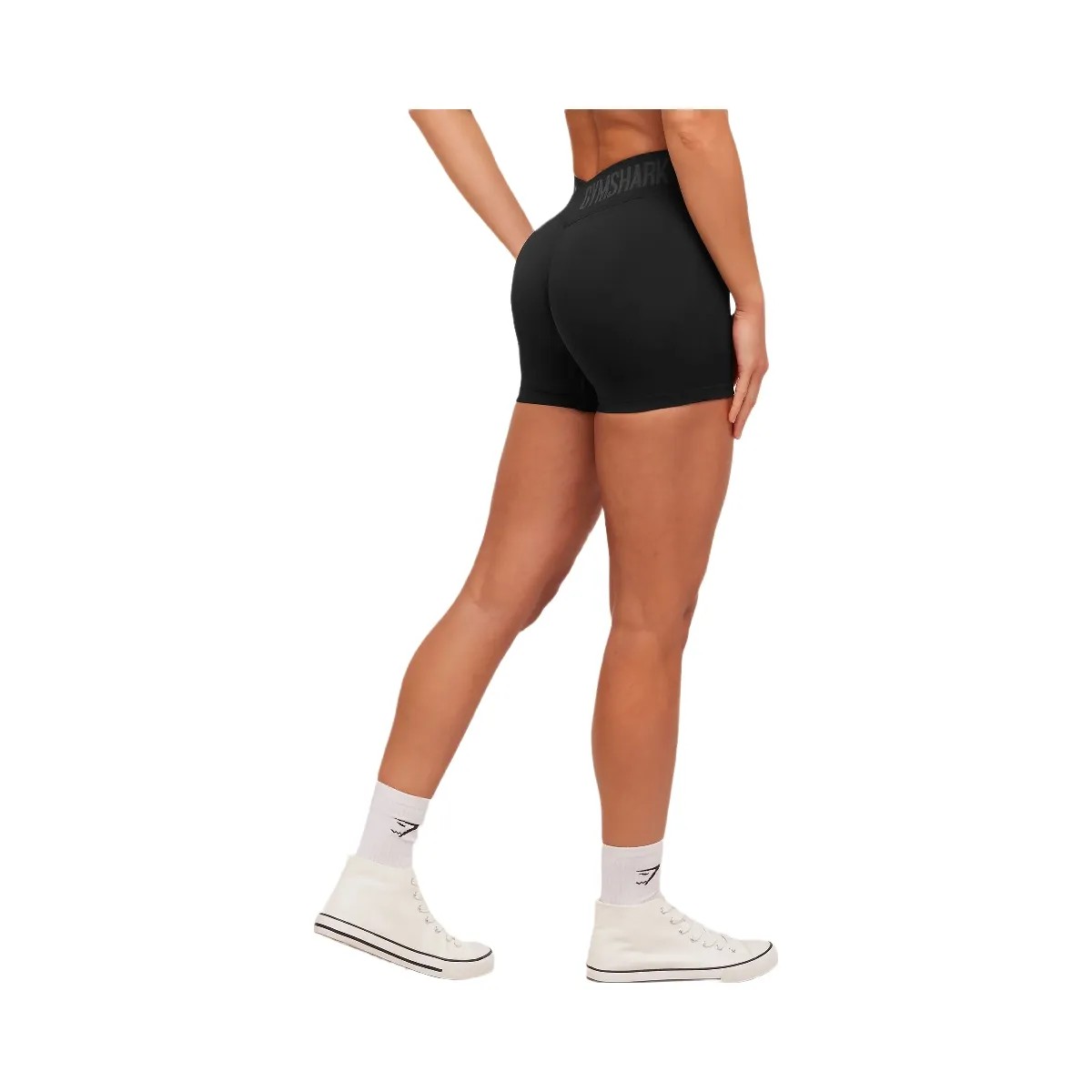 Gymshark Flex V4 Shorts "Black" - HypeFly India View 1