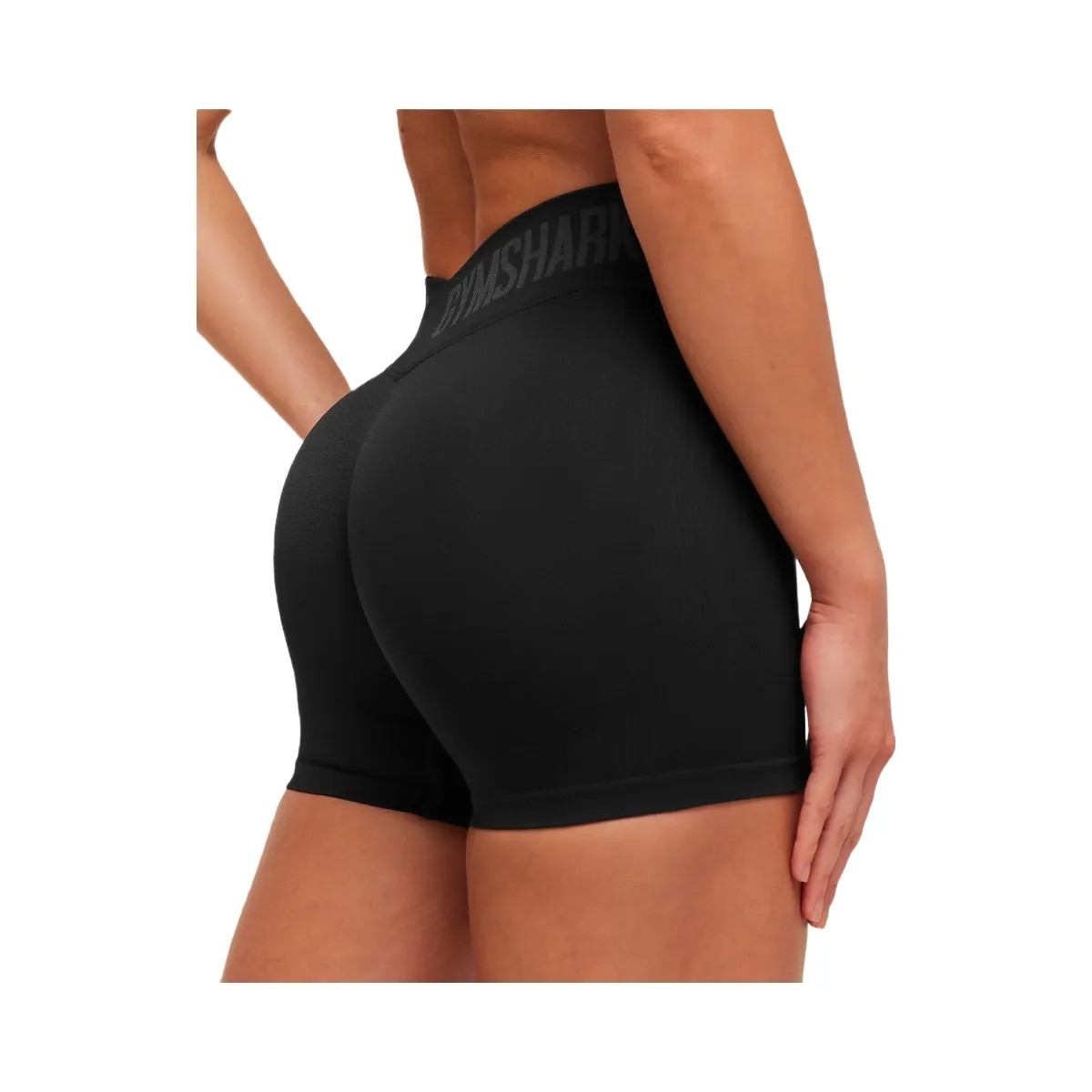 Gymshark Flex V4 Shorts "Black" - HypeFly India View 2
