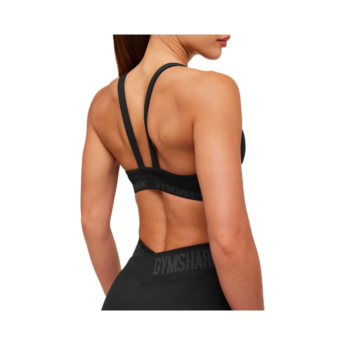 Gymshark Flex V4 Sports Bra "Black" - HypeFly India View 5