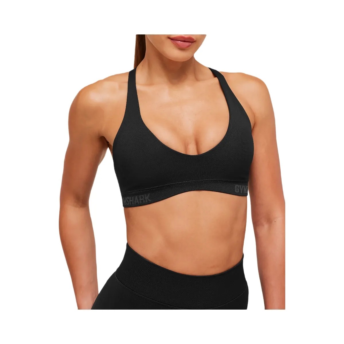 Gymshark Flex V4 Sports Bra "Black" - HypeFly India View 6