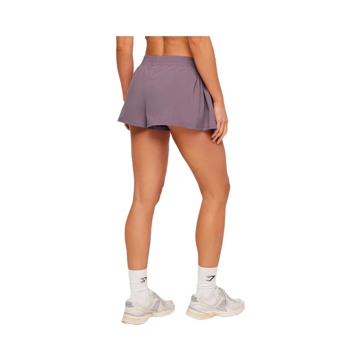 Gymshark Flutter Woven Shorts "Dusk Purple" - HypeFly India View 2